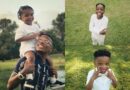 Wizkid gushed about his "beautiful babies.