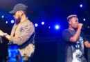 Olamide made a surprise appearance during Phyno's performance