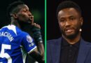 Former Nigerian captain John Obi Mikel recently responded to Nicolas Jackson's Instagram post, where the young striker told Mikel to "shut up."