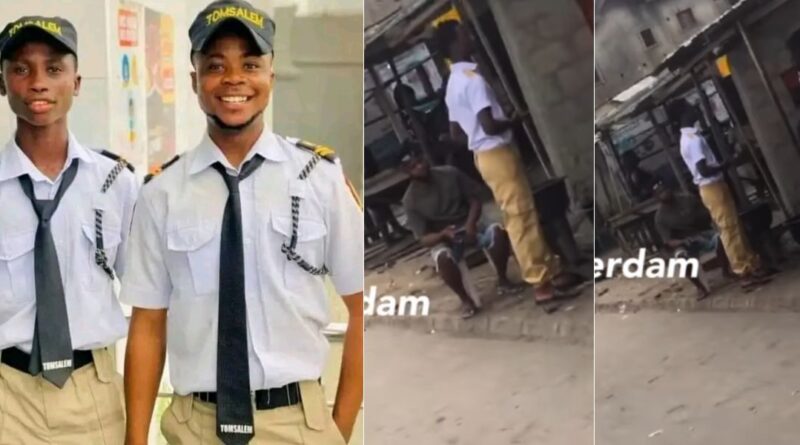 Vlogger Tosin Silverdam shares a video of Happie Boys struggling on the streets, speculating a curse from OPM Pastor is affecting them.